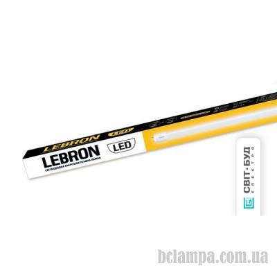 Лампа LEBRON LED T8 24W 1500mm G13 6200K 2040Lm (16-43-15)