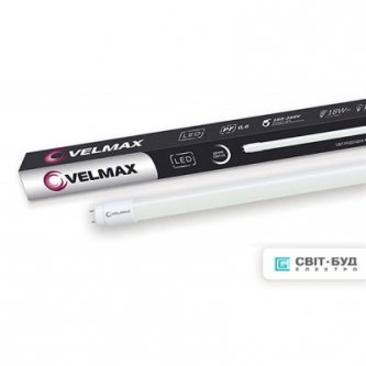 Лампа VELMAX LED T8 18W 1200mm G13 6200K (00-24-12/25-10-12)