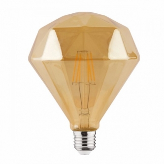 Лампа HOROZ ELEKTRIC LED 6W E27 2200K FILAMENT RASTIC DIAMOND (001-034-0006)