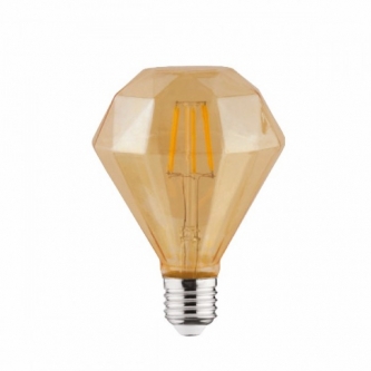 Лампа HOROZ ELEKTRIC LED 4W E27 2200K FILAMENT RASTIC DIAMOND (001-034-0004)
