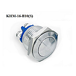 Кнопка металическая КНМ-16-B10(S) 1NO (088634)