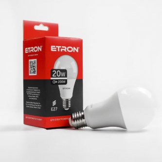 Лампа ETRON LED A70 20W 4200K E27 Light Power (1-ELP-002)