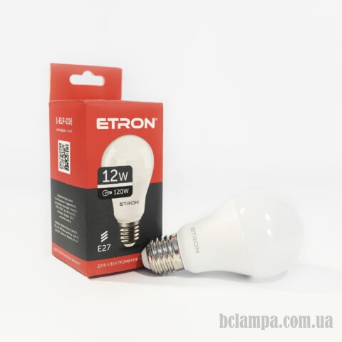 Лампа ETRON LED A60 12W 4200K E27 Light Power (1-ELP-006)
