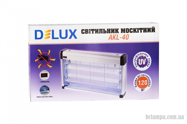 Світильник "пастка для комах" DELUX AKL-40  3*20W люмінісцентний (10093967)