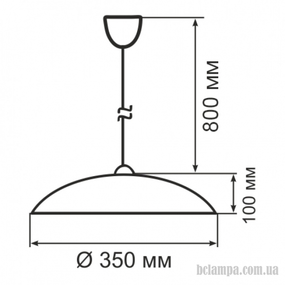 Светильник потолочный ERKA 1302 60W Е27 салатовый с отверстиями