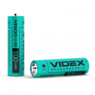 Аккумулятор 14500 VIDEX Li-Ion 800mAh/3.7V (24756)