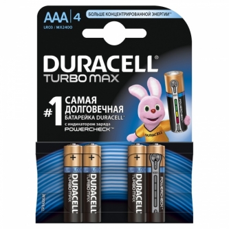 Батарейка DURACELL AAA Turbo/Ultra/Optimum (LR03)