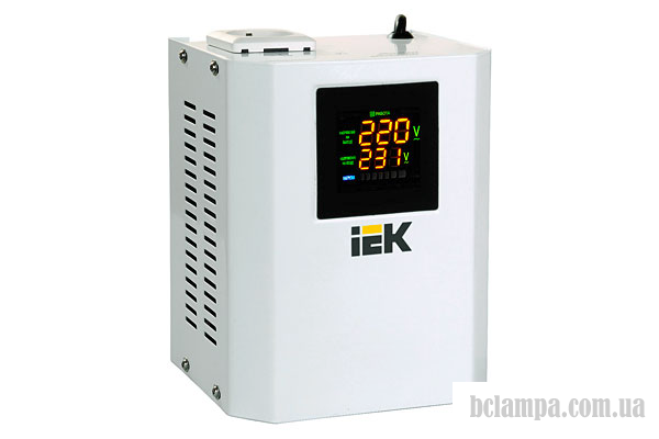Стабілізатор напруги Boiler 0,5кВА електронний настінний ІЕК (IVS24-1-00500)