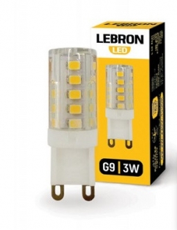 Лампа VELMAX LED G 9  3W 4500K (00-10-94)