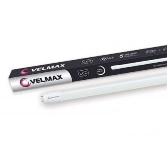 Лампа VELMAX LED T8  9W  600mm G13 6200K (00-24-06/25-10-06)