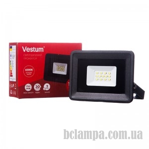 Прожектор VESTUM LED  10W 6500K IP65 900Lm 185-265V (1-VS-3001)