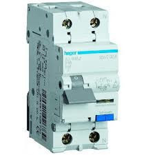 АД, вимикач диф.струму з захистом від надструмів Hager AD990J 1+N,40A,30mA, C,6KA,A,2M France