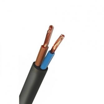ПВС  2 х 1,5 mm²  Провод VISSA - ELECTRO черный