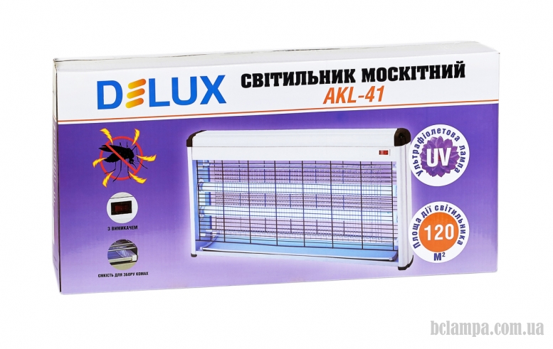 Світильник "пастка для комах" DELUX AKL-31  2*15W люмінісцентний (90011593)