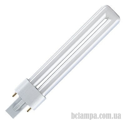 Лампа G23 PL 9W/840 люмінісцентна OSRAM (10032621)