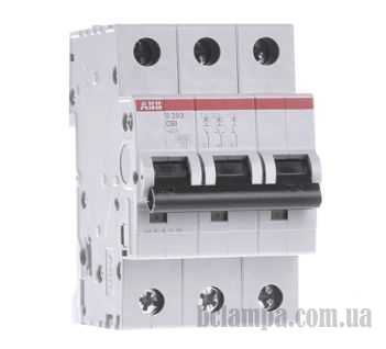Автоматичний вимикач ABB SH203 3P 50A C