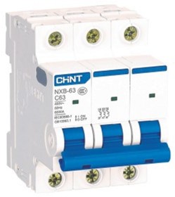 Автоматичний вимикач CHINT NXB-63 3P, С40 (814174)