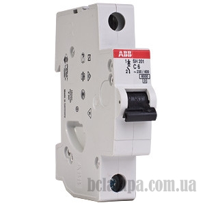 Автоматичний вимикач ABB SH201 1P 16A C