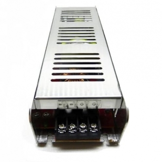 Трансформатор электр. для LED ленты металл ±12V/150W(12,5А) 201×60×33 LONG IP20 (1013371)