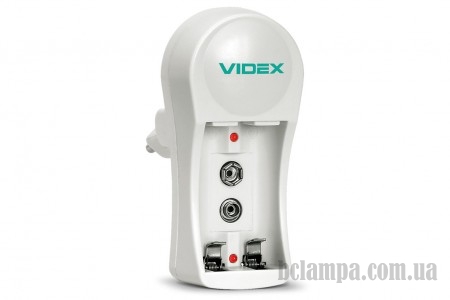 Зарядное устройство VIDEX 2×1 AA/AAA/Крона (N201)