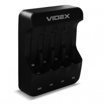 Зарядное устройство VIDEX micro USB 4 free chanel AA/AAA/Крона (VCH-N400)