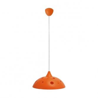 Светильник потолочный ERKA 1302 60W Е27 оранжевый с отверстиями