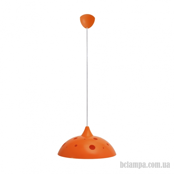 Светильник потолочный ERKA 1302 60W Е27 оранжевый с отверстиями