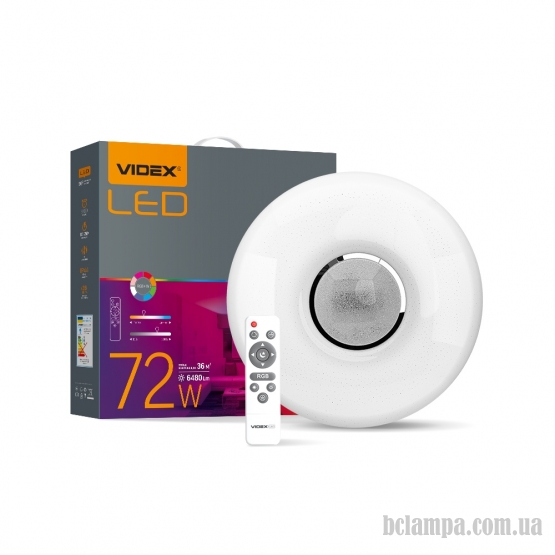 Светильник потолочный VIDEX LED 72W RING VL-CLS1859-72RGB 2800-6200K (26148)