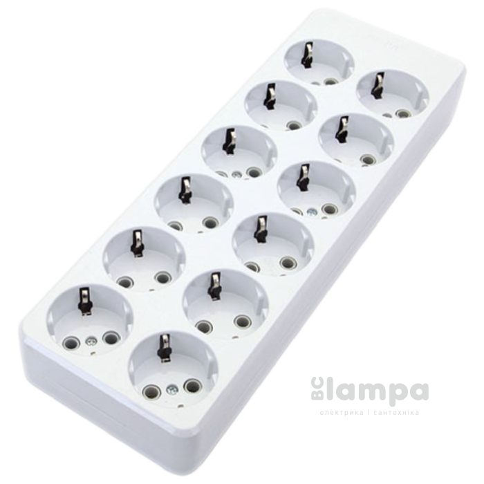 Колодка 12 гн. з з/к DE-PA (12100)