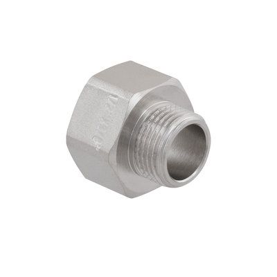 Перехідник 1/2B"x3/8"H RAFTEC P01005 нікель (51797)