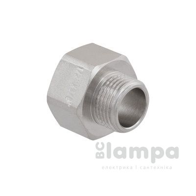Перехідник 1/2B"x3/8"H RAFTEC P01005 нікель (51797)