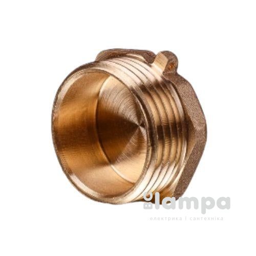 Заглушка 1/2" Н LEXLINE з контр.отвором УК-1004 (17617)