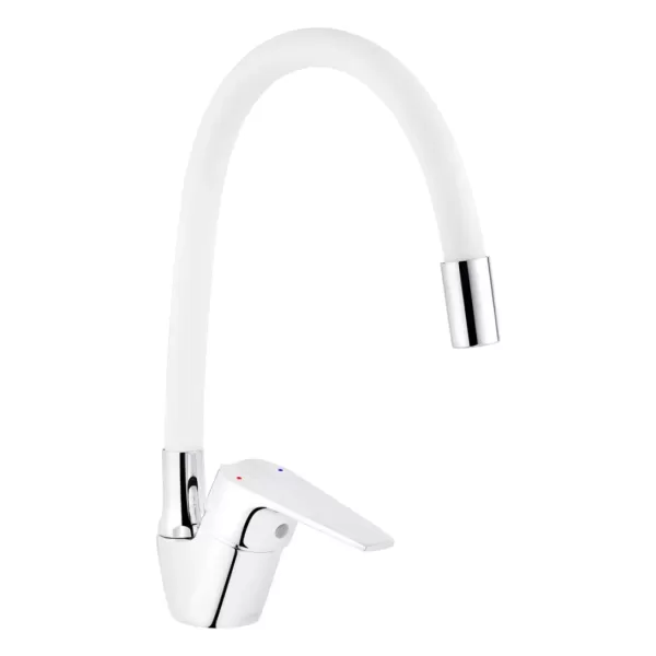 Змішувач KRONER кухня Odra-C032WHI (CV021173)