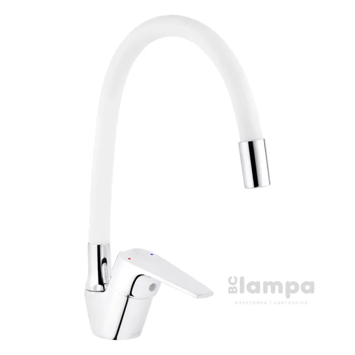 Змішувач KRONER кухня Odra-C032WHI (CV021173)