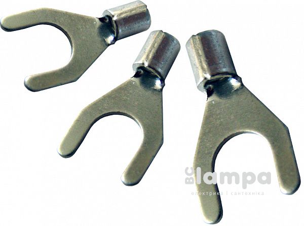 Накінечник вилочковий без ізоляції SNB 2-4 100шт уп.  - ціна за 1шт.(A0060040018)