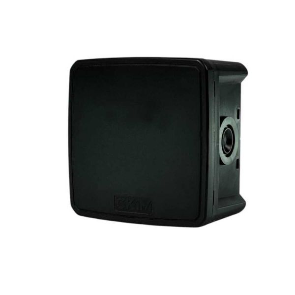 Розподільна коробка зовнішня  88*88*52 мм СКІМ чорна IP65 (К85В)