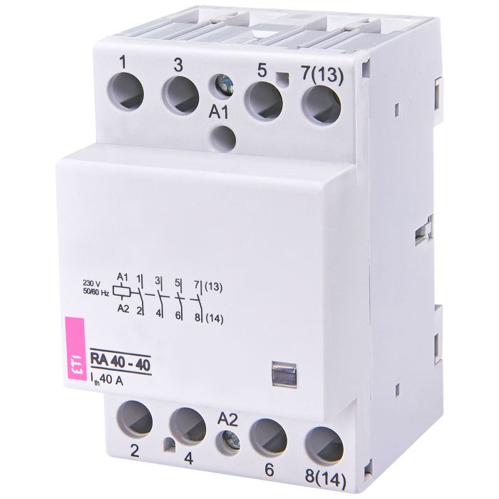 Контактор модульный ETI RA 40-40 4NO I=40А 220V