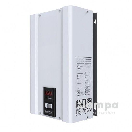 Стабілізатор напруги Елекс Гібрид У 7-1/10 v2.0, 2.2 кВт, симісторнй, однофазний