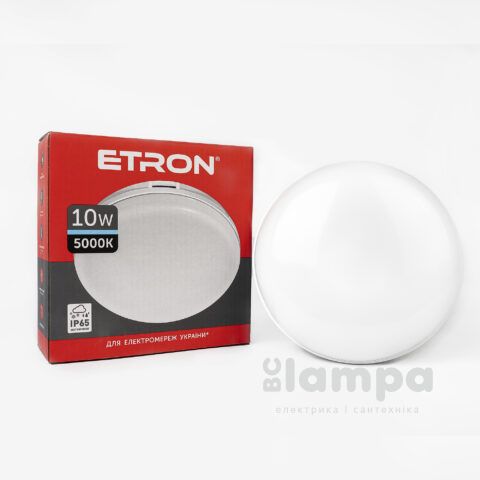Світильник накладний ETRON LED 10W 5000K circle USD (1-ECP-502-C)