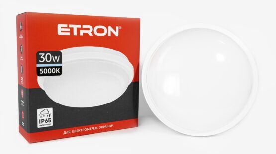 Світильник накладний ETRON LED 30W 5000K circle USD (1-ECP-511-C)