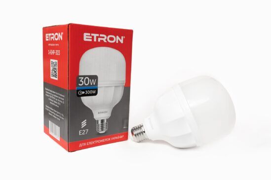 Лампа ETRON LED T100 30W 6500K E27 USD 20ps (1-EHP-303)