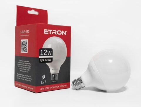 Лампа ETRON LED G95 12W 4200K E27 Light Power (1-ELP-040)