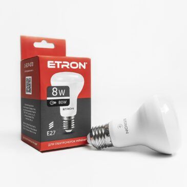 Лампа ETRON LED R63  8W 4200K E27 Light Power (1-ELP-070)