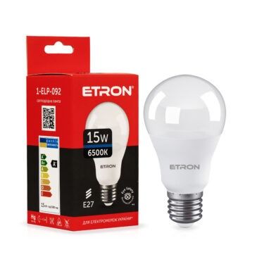 Лампа ETRON LED A65 15W 6500K E27 Light Power (1-ELP-092)