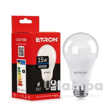 Лампа ETRON LED A65 15W 6500K E27 Light Power (1-ELP-092)