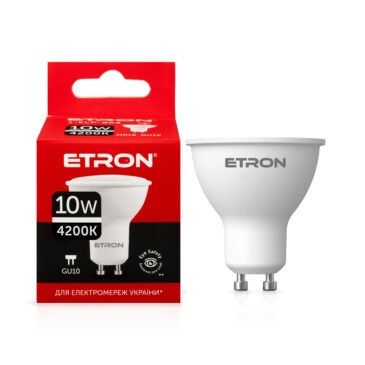 Лампа ETRON LED MR16 10W 4200K GU10  Light Power (1-ELP-862)