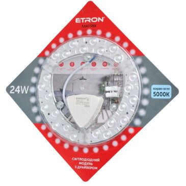 Модуль LED ETRON 24W 5000K IP20 круг USD (1-EMP-274)