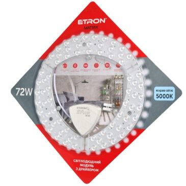 Модуль LED ETRON 72W 5000K IP20 круг USD (1-EMP-280)