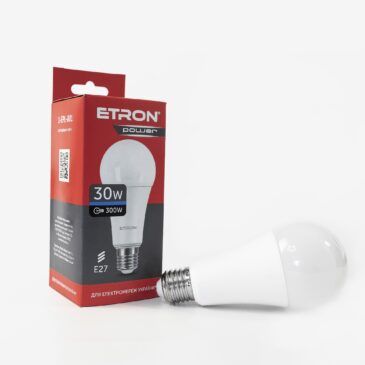 Лампа ETRON LED A67 30W 6500K E27 Light Power (1-EPL-801)