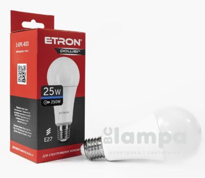 Лампа ETRON LED A70 25W 6500K E27 Light Power (1-ELP-803)